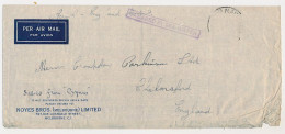 Crash Mail Cover Melbourne  Australia - Chelmsford GB / UK 1937 - Nierinck 371205 - Brindisi Italy - Cygnus - Briefe U. Dokumente