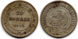 MA 30758 / Russie - Russia - Russland 20 Kopeks 1922 TB++ - Russia