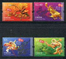 HONGKONG 1675-1678 Mnh - Jahr Des Drachen, Year Of The Dragon, L'année Du Dragon - HONG KONG - Ongebruikt