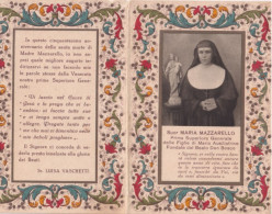 Calendarietto - Suor Maria Mazzarello - Anno 1932 - Formato Piccolo : 1921-40