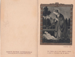 Calendarietto -filippino Lippi - Anno 1933 - Petit Format : 1921-40