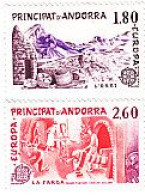 Andorre Français Europa CEPT 1983 MNH Yv 313/4 Cote 5 Euros - 1983