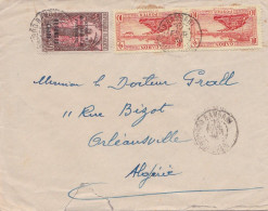 From Gabon To Algeria - 30's - Cartas & Documentos