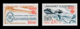 Andorre Français Europa CEPT 1982 MNH Yv 300/1 Cote 8,5 Euros - 1982