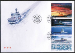 2005 Finland, Icebreakers FDC. - FDC