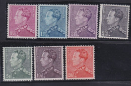 Belgie  .   OBP   .  429/435      .   **    .   Postfris    .   /   .    Neuf Avec Gomme Et SANS Charnière - Unused Stamps