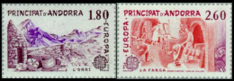 Andorre Français Europa CEPT 1983 MNH Yv 313/4 Cote 20 Euros - 1983