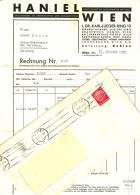 WIEN Österreich 1939 Deko Rechnung + Versandcouvert HANIEL Brennstoffe Kohlen Und Düngemittel Dr.Karl-Lueger-Ring 10 - Österreich