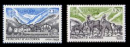 Andorre Français Europa CEPT 1986 MNH Yv 348/9 Cote 9 Euros - 1986