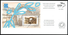 GRECE GREECE 2002 - Official Philatelic Document - JO Athens 2004 - Olympic Games - Olympics - Hard Paper - Olimpiadi - Verano 2004: Atenas