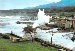 Llanes - Tempête Sur La Côte - Entrée Du Port - Asturias (Oviedo)