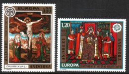 Andorre Français Europa CEPT 1975 MNH Yv 243/4 Cote 18,5 Euros - 1975