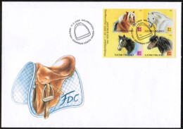 2005 Finland, Ponnies FDC. - FDC