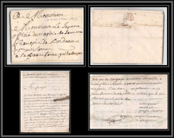 36885 Maritime Bateau Le Langoumois Le Major Pointe à Pitre Guadeloupe Pour France 1770 Marque Postale Lettre Cover - Storia Postale