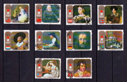 SHARJAH 1972 Michel 953-62 J.O Munich, Tableaux - Schardscha