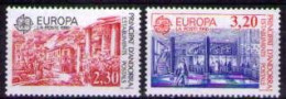 Andorre Français Europa CEPT 1990 MNH Yv 388/9 Cote 16 Euros - 1990