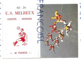 Union Sportive Melreux (B-6990), Parachutistes En Vol - Petit Format : 1981-90