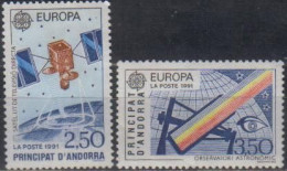 Andorre Français Europa CEPT 1991 MNH Yv 402/3 Cote 24 Euros - 1991