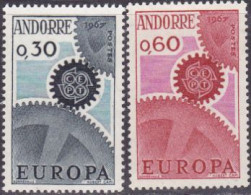 Andorre Français Europa CEPT 1967 MNH Yv 179/0 Cote 25 Euros - 1967