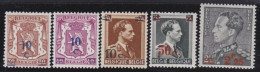 Belgie  .   OBP   .  568/572     .   **    .   Postfris    .   /   .    Neuf Avec Gomme Et SANS Charnière - Unused Stamps