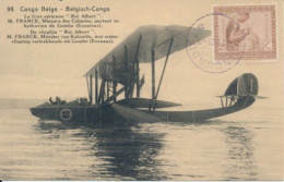 B2 BELGIAN CONGO PPS SBEP 61 VIEW 95 CTO - Stamped Stationery