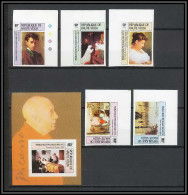 002 - Haute Volta 361 / 63 + Pa 196 / 97 Et Bf 5AH Picasso Non Dentelé ** (imperforate) - Picasso