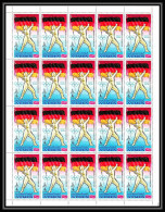 056 - Yemen Royaume - MNH ** Mi N° 520 A Escrime (fencing - Fechten) Feuilles (sheets)  - Esgrima