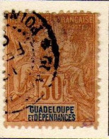 Guadeloupe - (1892) -  30 C.Type Groupe -  Oblitere - Gebraucht