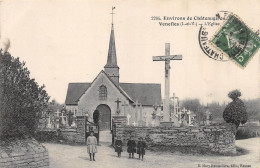 CPA 35 ENVIRONS DE CHATEAUGIRON VENEFLES L'EGLISE - Châteaugiron