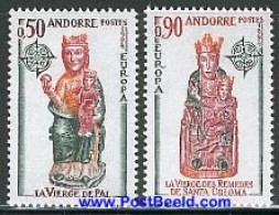 Andorre Français Europa CEPT 1974 MNH Yv 237/8 Cote 55 Euros - 1970