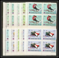 135c - Yemen Royaume MNH ** Mi N° 464 / 473 A Overprint Gold Medal Jeux Olympiques (olympic Games) GRENOBLE 68 Hockey - Invierno 1968: Grenoble