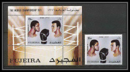 143a - Fujeira MNH ** Mi Bloc N° 57 A Boxe Boxing MOHAMED ALI - Boxe