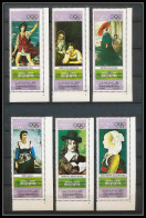 163b - YAR (nord Yemen) MNH ** N° 998 / 1003 A Jeux Olympiques (olympic Games) MEXICO Tableau (tableaux Painting)  - Yémen