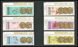 224a - YAR (nord Yemen) MNH ** Mi N° 796 / 801 A Jeux Olympiques (summer Olympic Gold Medals Games) Mexico 1968 - Yémen