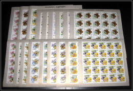 239B - Fujeira MNH ** Mi N° 159 / 176 B Papillons (butterflies Papillon) Non Dentelé (Imperf) Feuilles (sheets)  - Fujeira