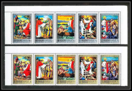 267a - Sharjah MNH ** Mi N° 759 / 768 A Life Of Jésus-Christ Religion  - Sharjah