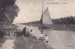 Voile Sailing Ship à La Tremblade  Canal  Barque - Zeilen