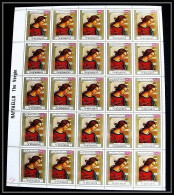 272f - Yemen Kingdom MNH ** Mi N° 717 A RAPHAEL Italian The Virgin Tableau (tableaux Painting) Feuilles (sheets) - Madonna