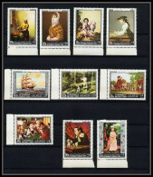 273c - Yemen Kingdom MNH ** Mi N° 557 / 566 A Tableau (tableaux Painting) Vermeer Copley Murillo Van Leyden Goya Aylward - Yémen