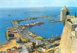 Alicante - Vue Panoramique - Château Et Port - Alicante