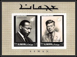 333e - Ajman MNH ** Mi Bloc N° 44 A Year Of Human Righrs Kennedy Martin Luther King  - Martin Luther King