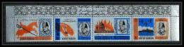 352 - Sharjah Khor Fakkan MNH ** Mi N° 46 / 49 A Winston Churchill (jumping St Paul's Cathedral Jet Fighter Destroyer) - Sir Winston Churchill