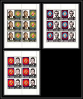 358 - Ras Al Khaima MNH ** Mi N° 226 / 228 A Human Rights Kennedy Lincoln Luther King Feuilles (sheets) - Martin Luther King