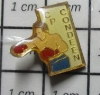 2017 Pin's Pins / Rare & Belle Qualité !!! SPORTS / CLUB BOXE CP CONDEEN BOXEUR - Boxing