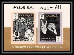 369c - Fujeira MNH ** Mi BLOC N° 3 B Winston Churchill - Sir Winston Churchill