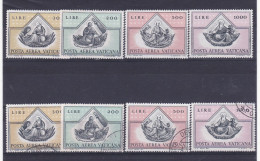1971 Vaticano Vatican EVANGELISTI 2 Serie Di 4 Valori: 1 MNH** + 1 Timbrata EVANGELISTS - Unused Stamps