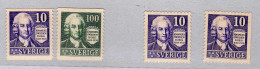 Suede - (1938) -  Philosophe Emanuel Swedenborg -  Neufs* - MH - Unused Stamps