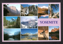 Etats Unis - YOSEMITE National Park Of The Sierra Nevada Mountains - Multi Vues - Yosemite