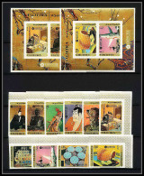 427d Fujeira MNH ** Mi N° 439 / 448 B + Blocs 21 / 22 B Expo 70 Osaka Exposition Universelle Non Dentelé Imperf Jap - 1970 – Osaka (Japón)