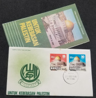 Malaysia For The Freedom Of Palestine 1978 Free Islamic Mosque (stamp FDC) *see Scan - Malaysia (1964-...)